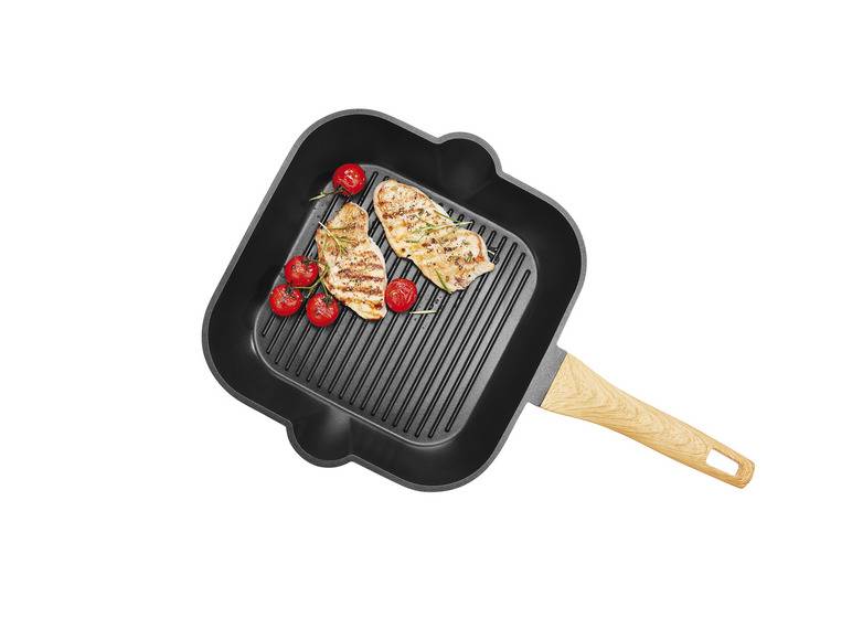 ERNESTO® Aluguss-Pfanne / -Grillpfanne, mit Antihaftbeschichtung Outlet