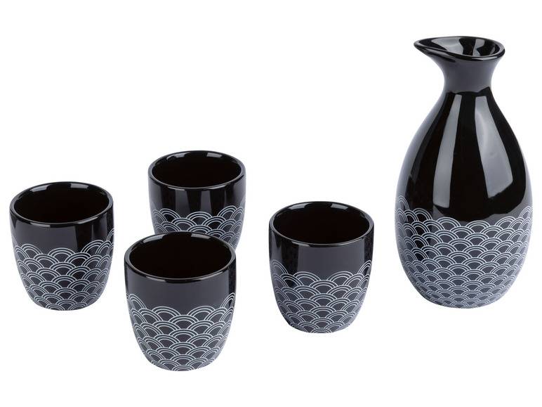 ERNESTO® Sake-Set, 5-teilig, Steingut Online Shopping