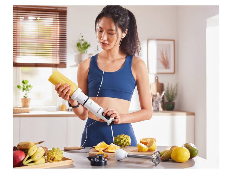 SILVERCREST® KITCHEN TOOLS Stabmixer-Set mit Smoothie-Maker, 600 W Räumungsverkauf