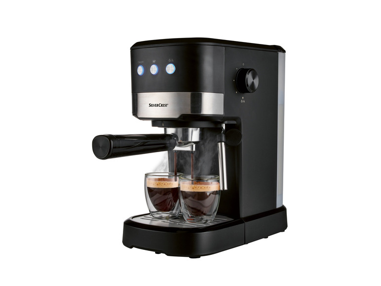 SILVERCREST® KITCHEN TOOLS Espressomaschine »SEMB 1100 A1 Kauf eins, bekomm eins gratis