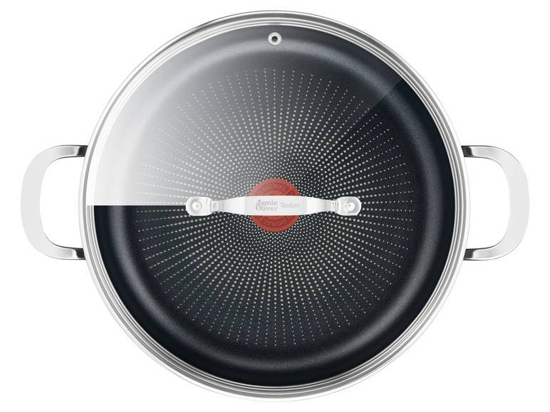 Jamie Oliver by Tefal Alu-Servierpfanne mit Deckel, Ø 30 cm Tiefpreis