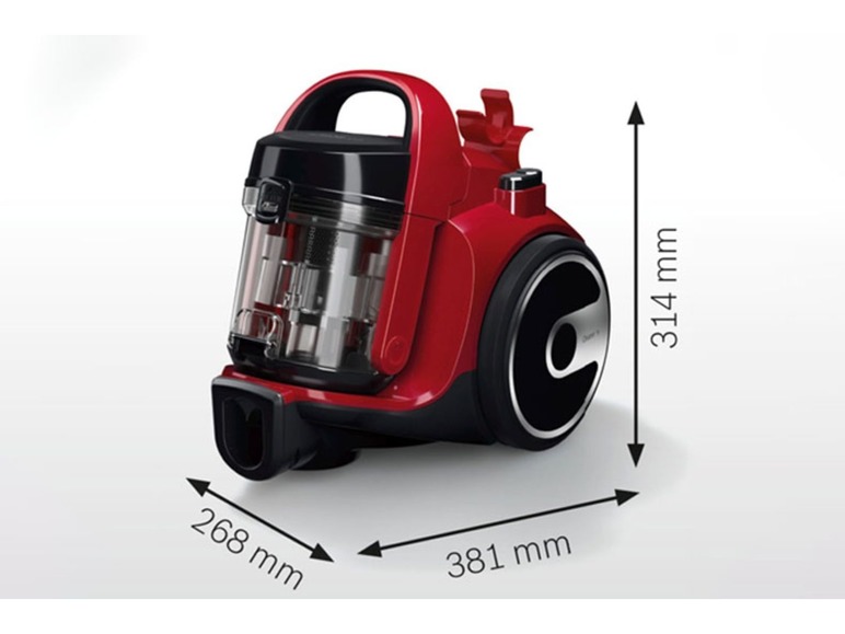 BOSCH Staubsauger »GS05 Serie 2«, mit Teleskoprohr, hocheffizient, beutellos Bis zu 60% Rabatt