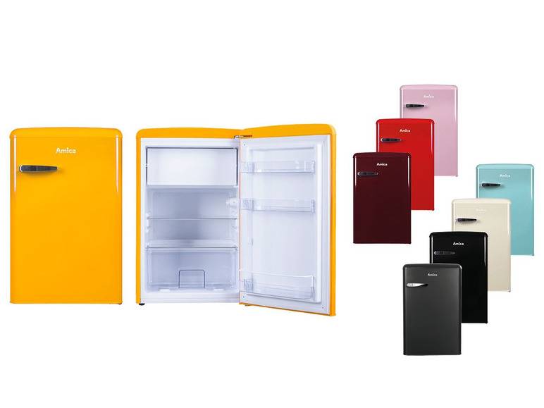 Amica Kühlschrank Retro »KS 15610-16«, mit Gefrierfach Sonderangebot der Fabrik