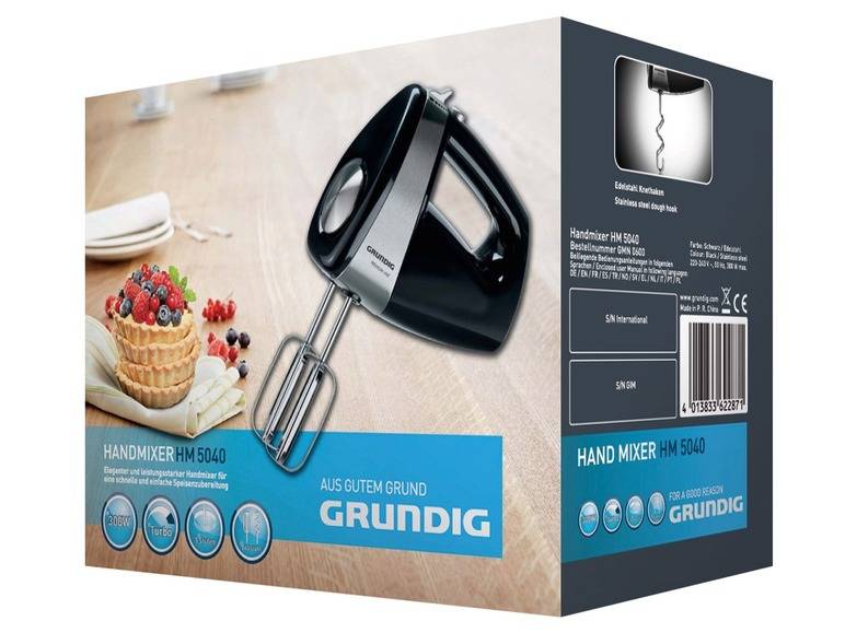 GRUNDIG Handmixer HM 5040 Nur noch ein Tag übrig