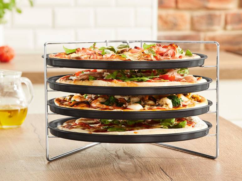 zenker Pizzabäcker-Set, Ø 29 cm, 5-teilig Super Rabatt