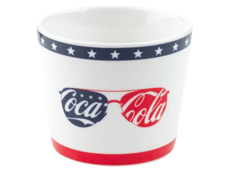 Coca Cola Eisbecher mit Löffeln, 4er Set Fabrikladen
