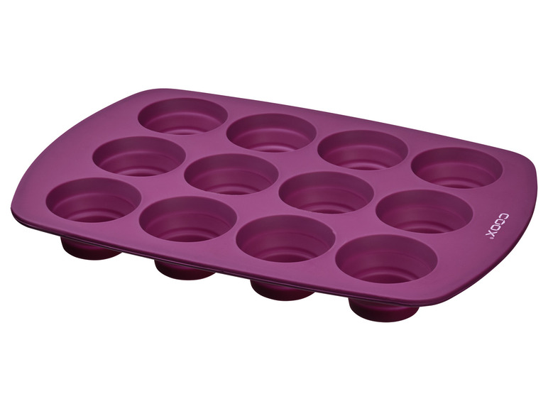 Coox Silikon-Muffinform, für 12 Muffins Auslauf