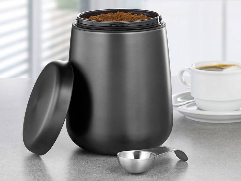 Esmeyer Kaffee-/ Vorratsdose Edelstahl inkl. Löffel im Deckel Hotsell