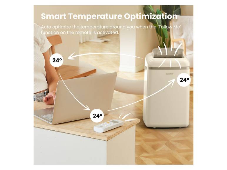 Comfee Mobiles Klimagerät »Smart Cool 12000 Plus«, für Räume bis 43 m² Kostenloser Versand