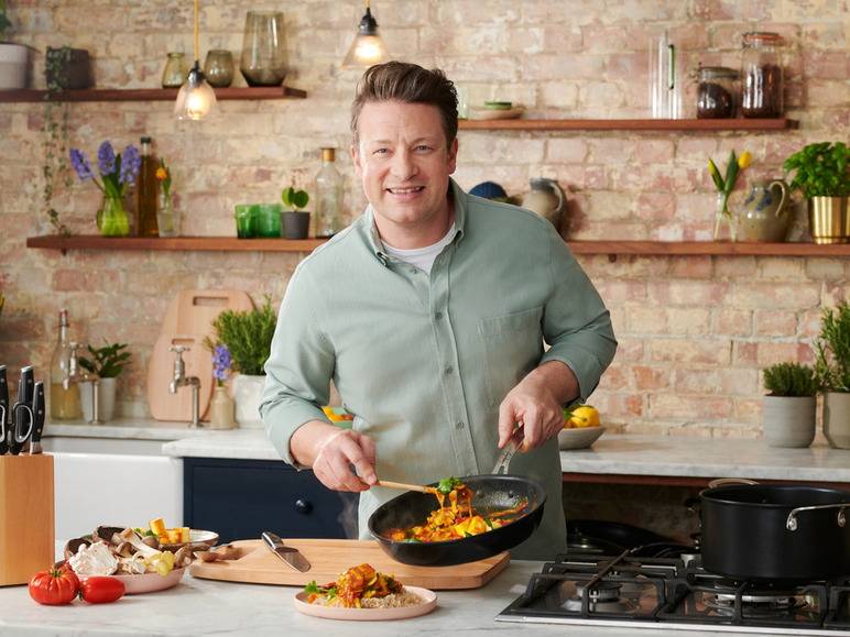 Jamie Oliver by Tefal Kochtopf mit Deckel, Ø 20 cm Sonderangebot