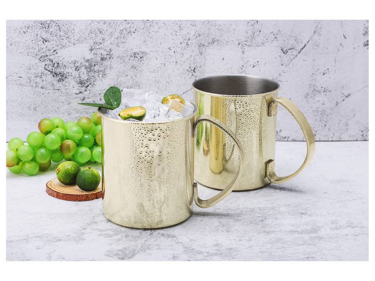 ECHTWERK Moscow Mule Becher Set aus Edelstahl Kauf eins, bekomm eins gratis