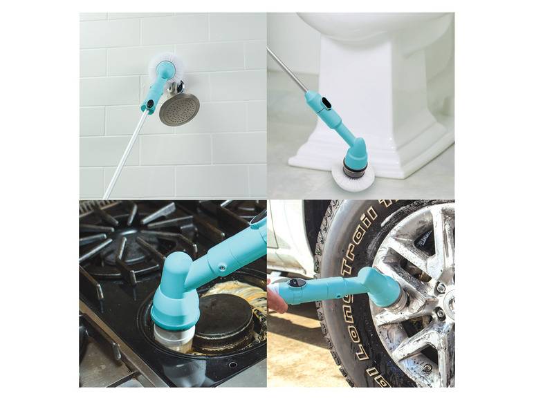 Genius Reinigungsbürste Turbo Scrub Pro, 6-tlg zollfrei