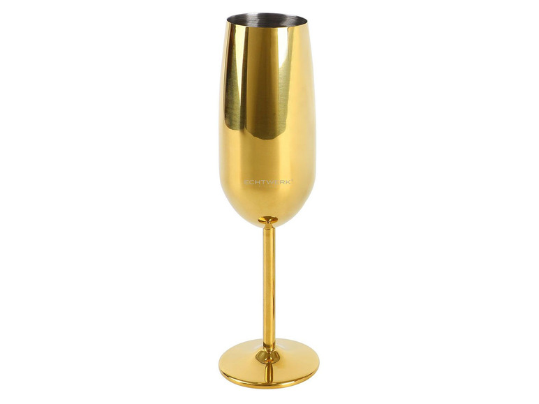 ECHTWERK Sekt-/Champagnerkelch aus Edelstahl Set Outlet
