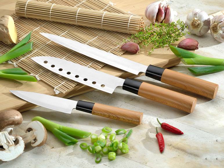 Esmeyer Messerset 3 tlg. im asiatischen Stil Top Angebot