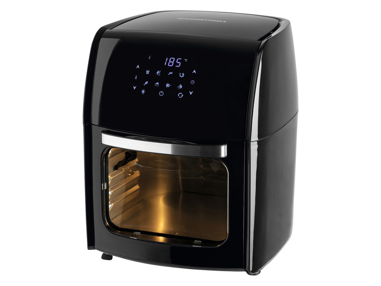GOURMETmaxx Heißluftfritteuse mit Rotisserie, 1800 W, 12 l Bis zu 50% Rabatt