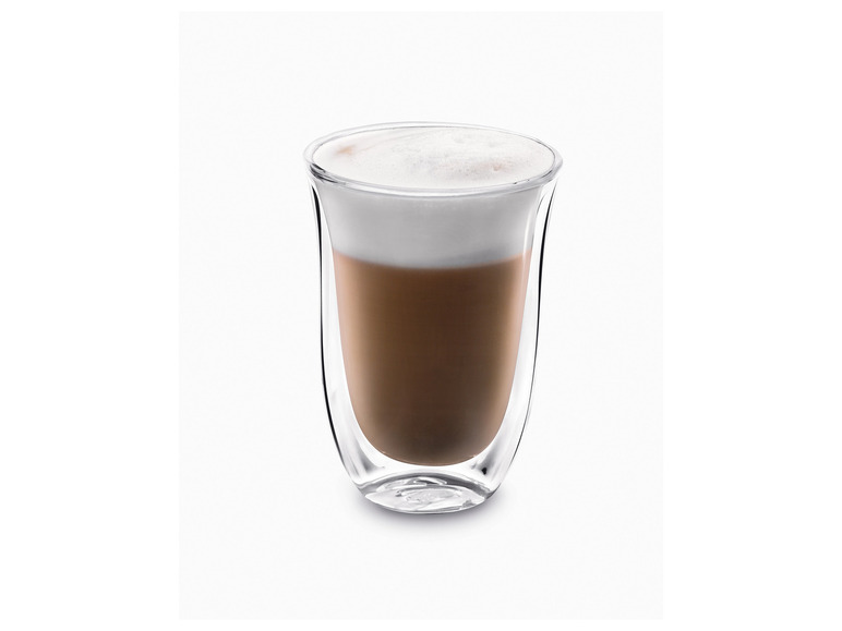 Delonghi Latte Macchiato Gläser, 220 ml, 2er Set Nur noch ein Tag übrig
