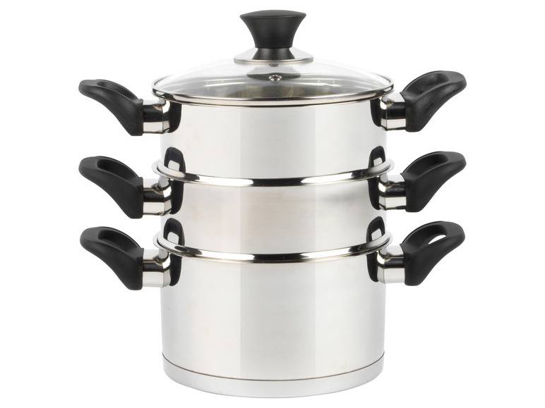 Salter® Dampfgartopf-Set, 4-tlg. Ø 18 cm Online