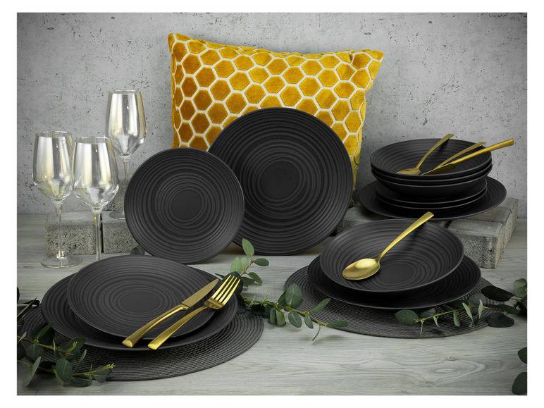 Creatable LAVA STONE ( ELEMENTS Collection ), Tafelservice 12 teilig Top Angebot