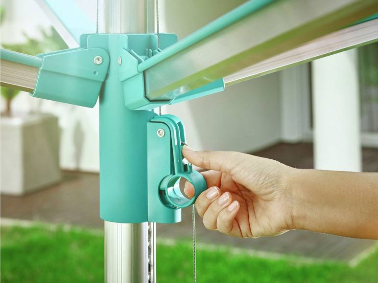 LEIFHEIT Wäscheschirm Linomatic 500 Easy Große Rabatte
