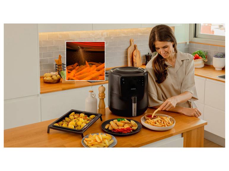 Cecotec Heißluftfritteuse Cecofry Rain »3300«, 1550 W Bis zu 50% Rabatt