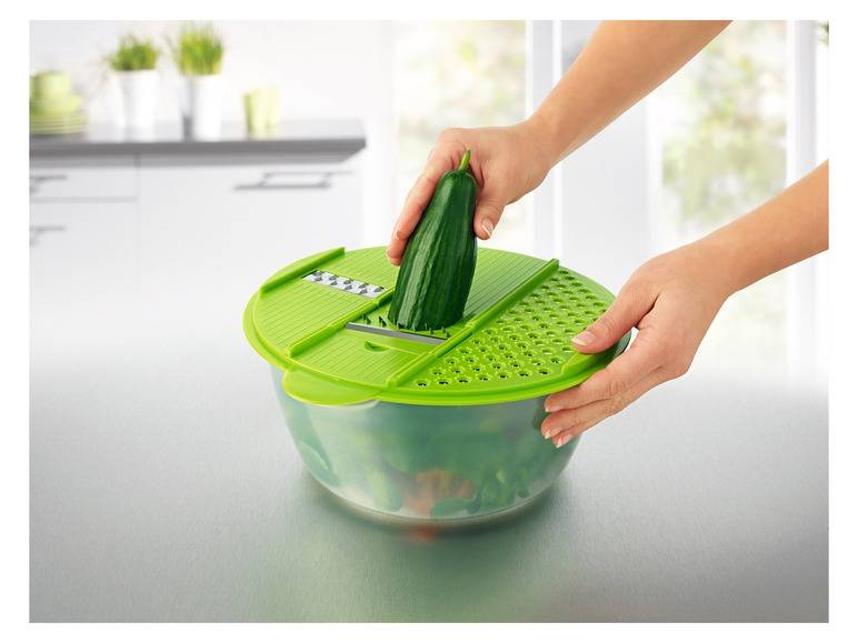 GOURMETmaxx 3-in-1-Salat-Set, 9-teilig Sonderangebot der Fabrik