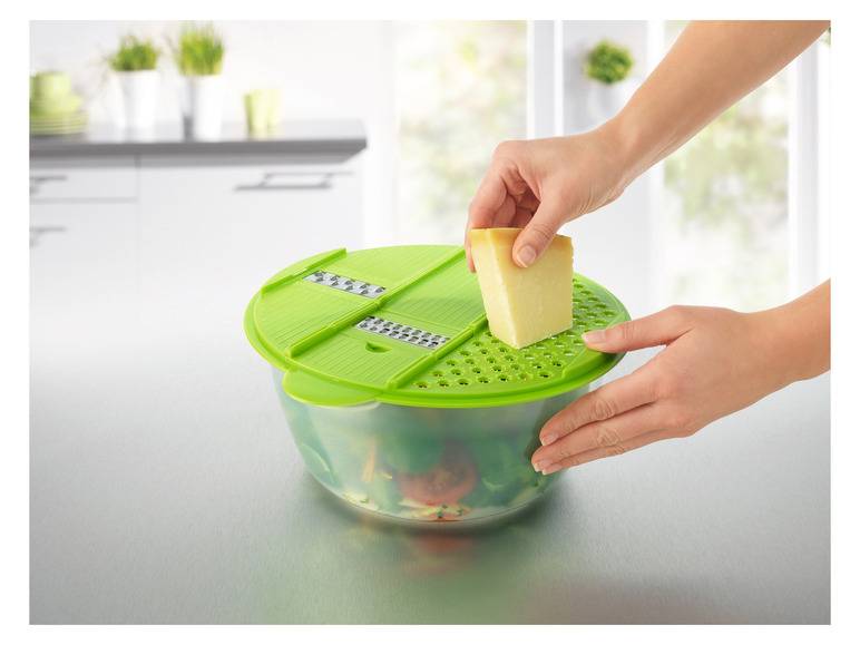 GOURMETmaxx 3-in-1-Salat-Set, 9-teilig Sonderangebot der Fabrik