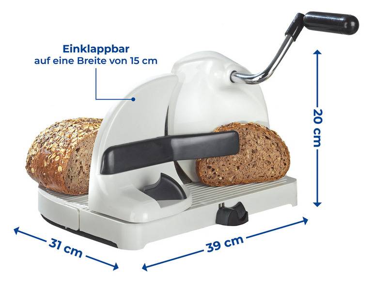 Wenko Brotschneidemaschine mit Handkurbel Neueste Mode