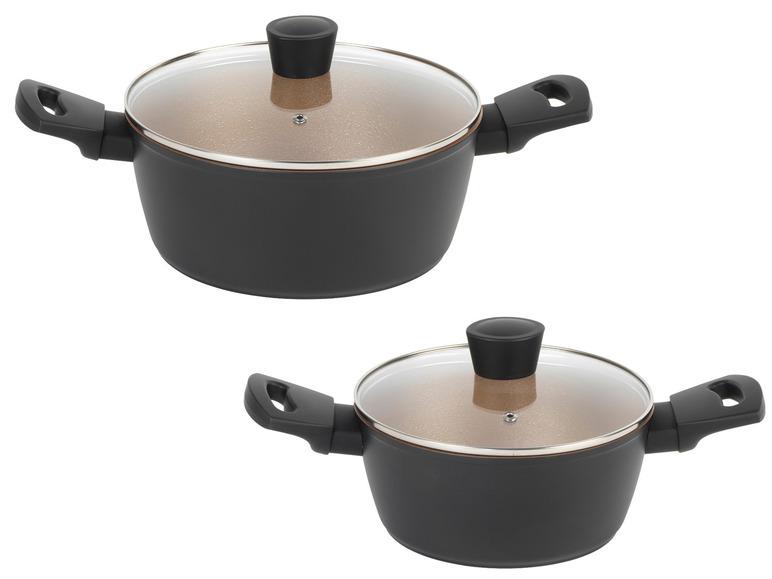 Russell Hobbs Aluminium Topf Opulence Collection Schwarz/Gold Vierteljährliche Förderung