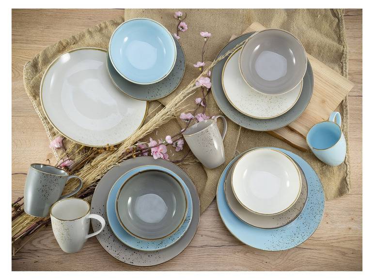 Creatable NATURE COLLECTION Skandinavien, Geschirrset Kombiservice 16 teilig Clearance-Verkauf