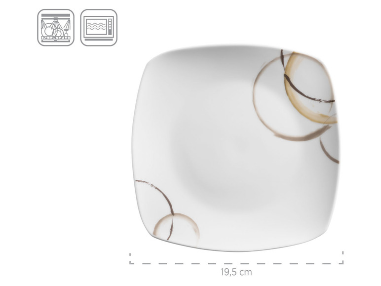 MÄSER Geschirr-Set »Nela«, beige/braun/weiß, 30-teilig Online