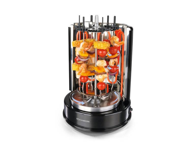 RACHS KOCHWERK Dönergrill 1400 W schwarz Flash Sale