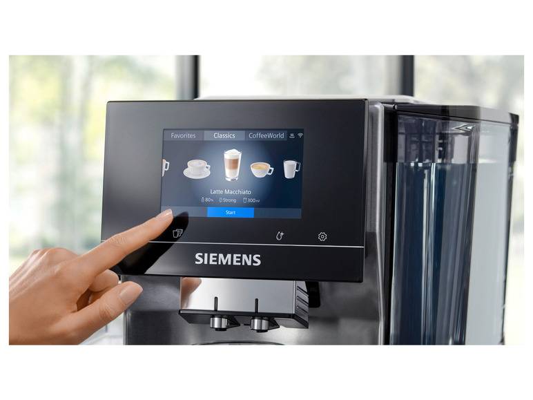 Siemens Kaffeevollautomat 'Slow Brew' »TQ717D03« Preisnachlass