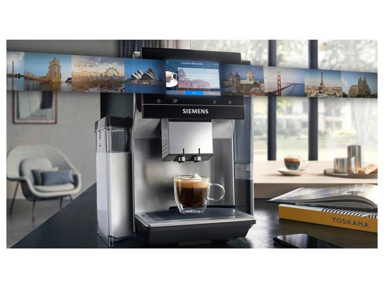 Siemens Kaffeevollautomat 'Slow Brew' »TQ717D03« Preisnachlass