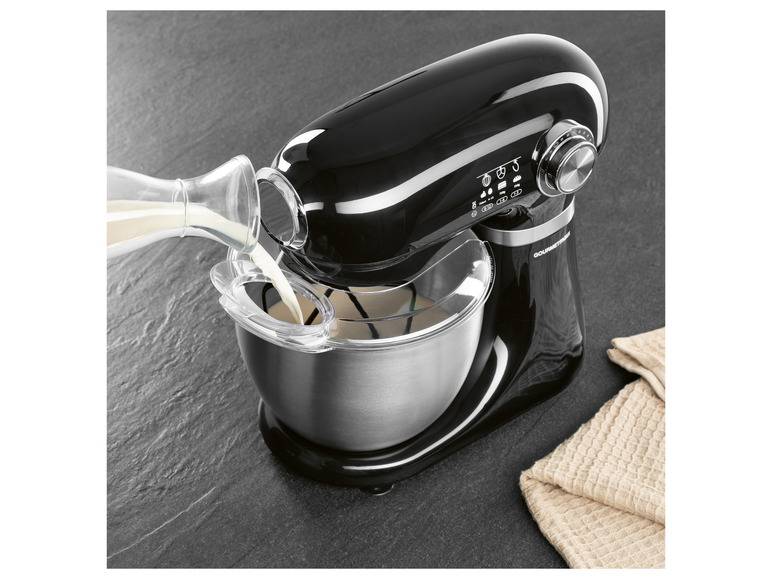 GOURMETmaxx Küchenmaschine 1000 W schwarz Heißer Verkauf