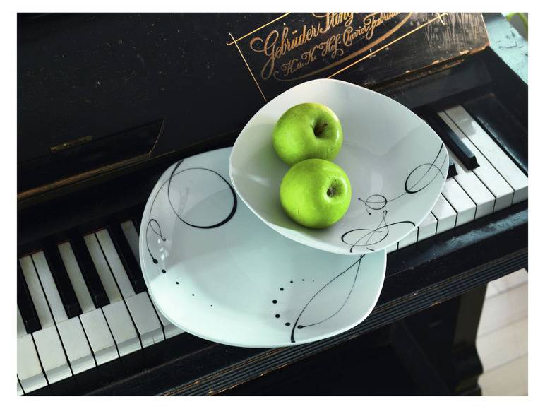 MÄSER Tafelservice, Serie »Chanson«, 12-teilig 50% Rabatt mit kostenlosem Versand