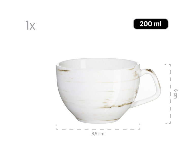 MÄSER Kaffeetassen-Set, Serie »Derby«, 8-teilig Fabrik Onlineshop