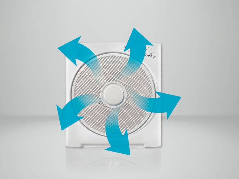 SILVERCREST® Box-Ventilator »SBV 50 C1«, 4 Stufen, 50 W Riesige Ersparnisse