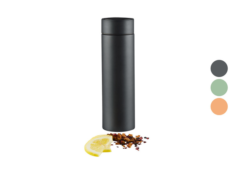 ERNESTO® Trinkflasche mit LED-Touchscreen, 450 ml Letzte 3 Tage