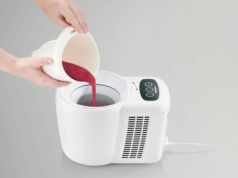 SILVERCREST® KITCHEN TOOLS Eismaschine »SEM 90 C3«, selbstkühlend Zeitbegrenzte Promotion