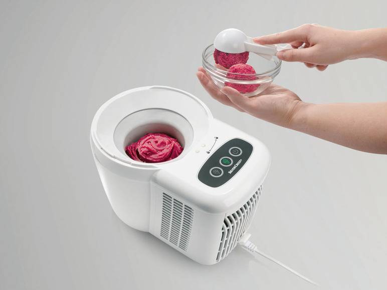 SILVERCREST® KITCHEN TOOLS Eismaschine »SEM 90 C3«, selbstkühlend Zeitbegrenzte Promotion