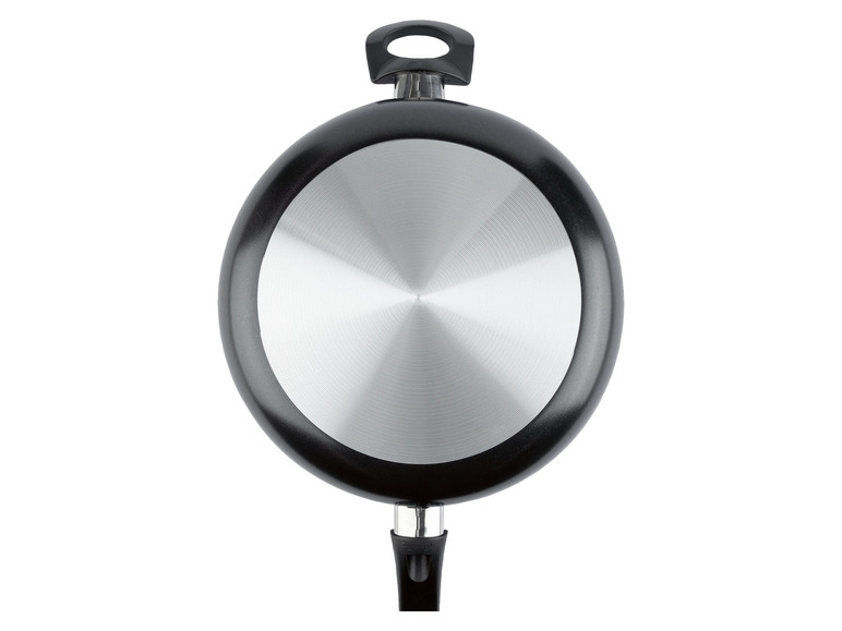 ERNESTO® Sauteuse »Alu Noir« 28 cm mit Gegengriff und Glasdeckel Nur noch ein Tag übrig