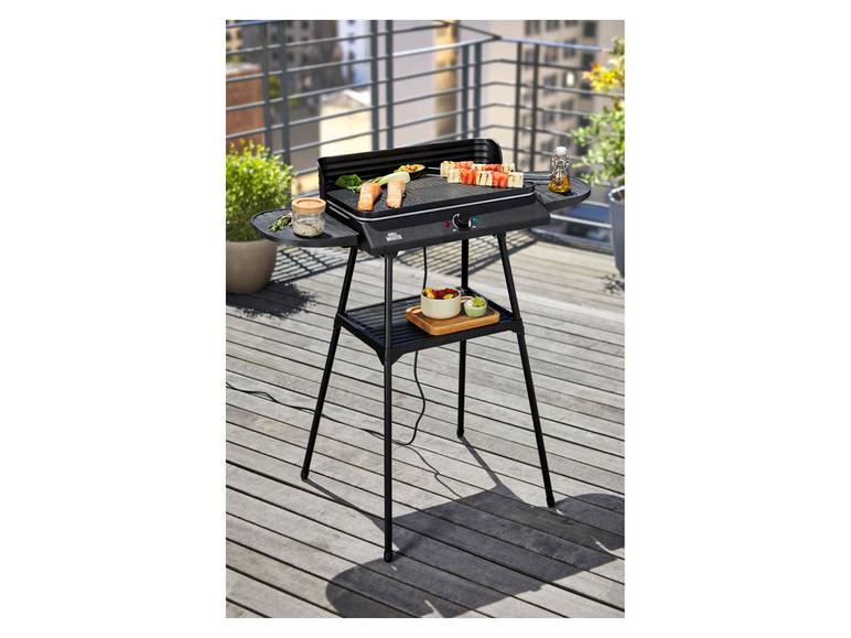 GRILLMEISTER Elektrogrill mit Stand SEGS 2200 B2, für innen und außen Fabrikladen