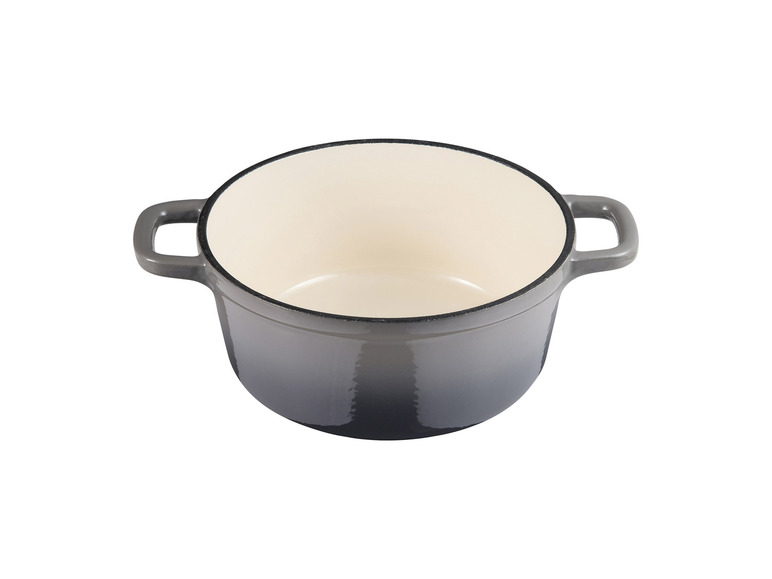 Masterpro Kasserolle, Gusseisen, mit Deckel, Ø 27 cm Online