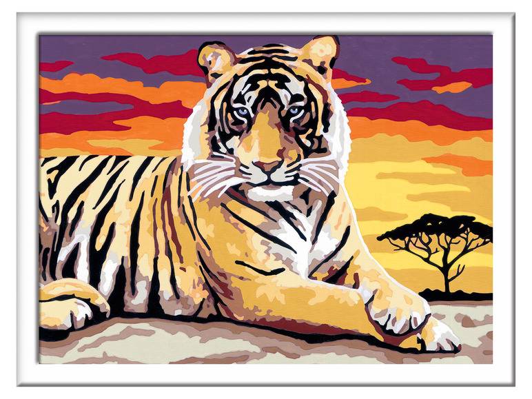 Ravensburger Malen nach Zahlen »Majestätischer Tiger« Verkauf