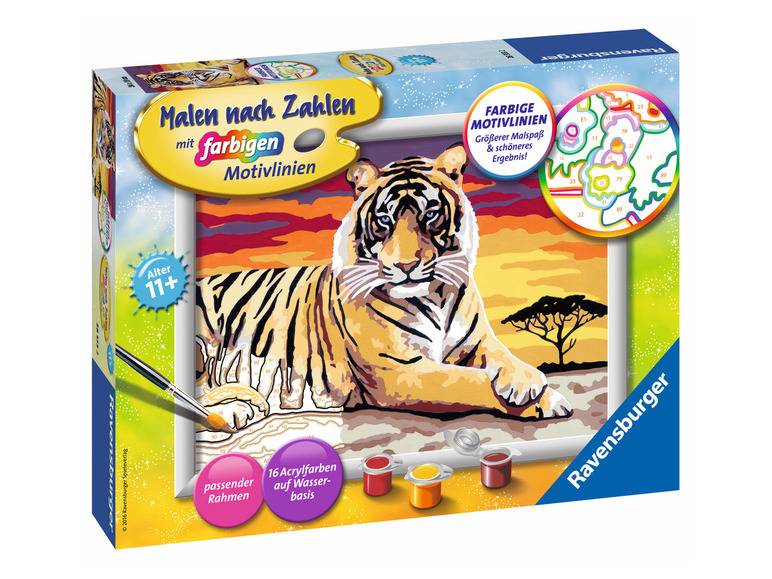 Ravensburger Malen nach Zahlen »Majestätischer Tiger« Verkauf