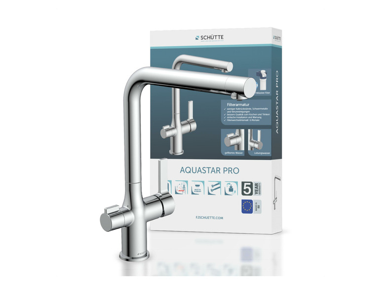 Schütte Küchenarmatur mit Filtersystem »Aquastar Pro«, mit 360° schwenkbarem Auslauf Angebote