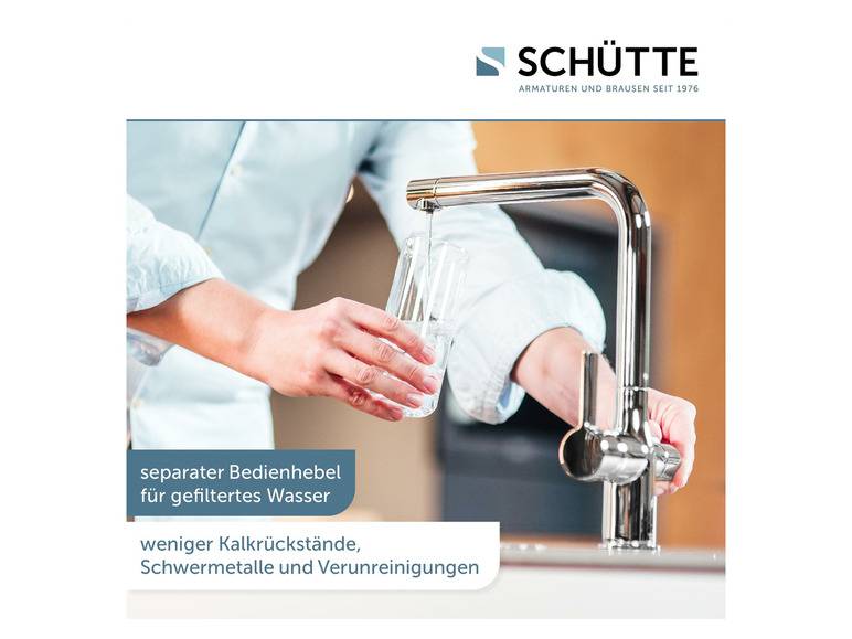 Schütte Küchenarmatur mit Filtersystem »Aquastar Pro«, mit 360° schwenkbarem Auslauf Angebote