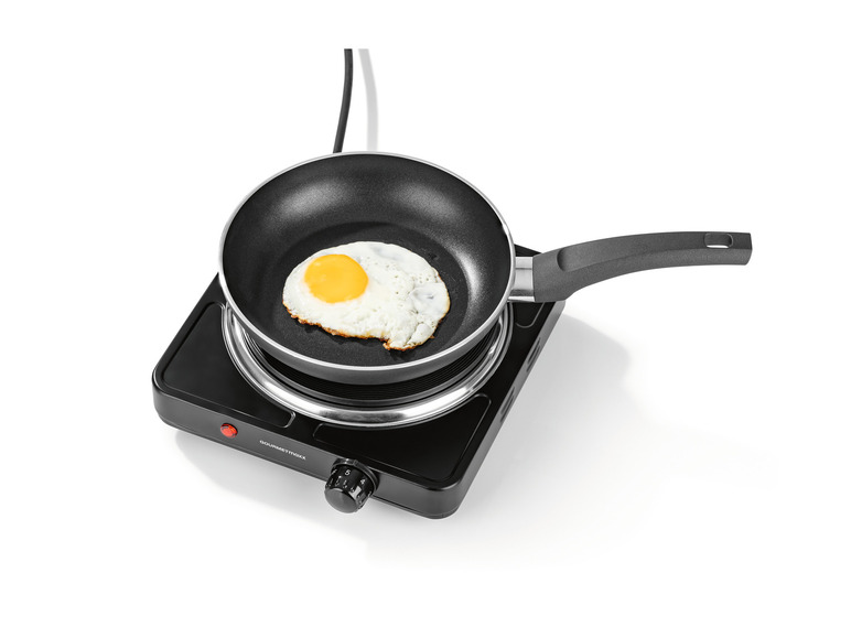 GOURMETmaxx Einzelkochplatte 1500 W schwarz im Angebot
