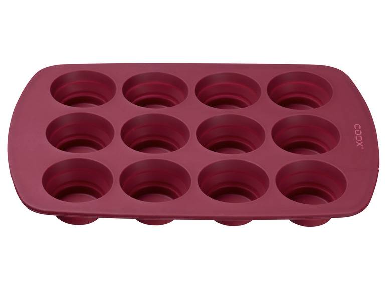 Coox Silikon-Muffinform + ERNESTO® Messbecher-Set, 2-teilig Kostenloser Versand