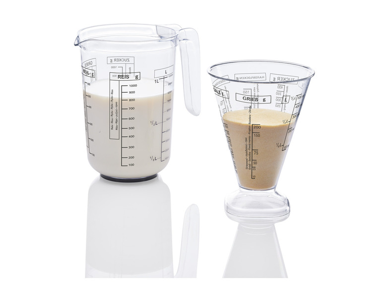 Coox Silikon-Muffinform + ERNESTO® Messbecher-Set, 2-teilig Kostenloser Versand